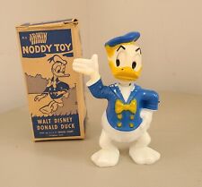 IRWIN NODDY TOY WALT DISNEY DONALD DUCK WITH BOX MADE IN USA picture