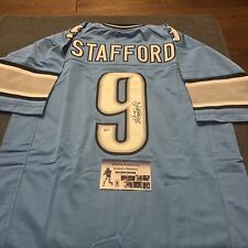 Matthew Stafford Signed Detroit Lions Jersey AUTO COA GT Sports  Marketing Sz XL picture