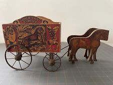 Vintage Toy Wooden Gropper & Sons Circus Van #811 - 1920’s - Sears picture