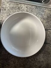 Large 14 inch white bowl by Tabletops picture