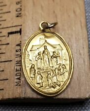 Vintage Medal Pendant Our Lady Of Knock Ireland Christian A8 picture