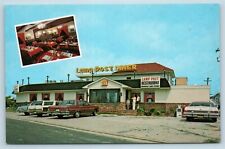 Postcard NJ North Wildwood Lamp Post Diner c1970s View Now Demolished W10 picture
