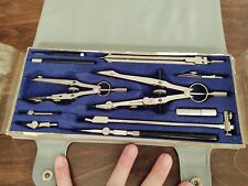 GRAMERCY M08A Drafting Instrument Set Vintage Made In Germany Blue Case picture