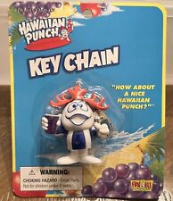 Hawaiian Punch Holding Purple Cup Striped Shirt HP Guy Vintage Keychain “NEW” picture