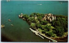 Postcard - Air view of Heart Island - Alexandria Bay, New York picture