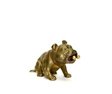 Vienna Bronze French Bulldog Figure Cigar Cutter picture