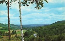 Valley View near US 15 & 6 near Mansfield Pennsylvania PA - Postcard picture