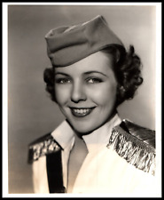 Hollywood BEAUTY JEANNE MADDEN STYLISH POSE 40s VINTAGE PORTRAIT ORIG Photo 638 picture