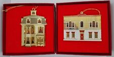 Lot of 2 Bing & Grondahl Doll House Ornaments w/ Boxes - Palladian & Gertrude's picture