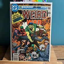Weird War Tales #93 1st App Creature Commandos DC Newsstand 1980 DCU Fine 6.0 picture