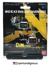 Digimon Vital Bracelet Dim Card Vol 0.5 MAD BLACK ROAR & TRUE SHADOW HOWL  picture