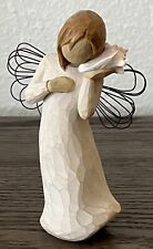 Willow Tree THINKING OF YOU Angel Figurine W/ Conch Shell 2004   picture