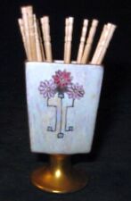 Vintage Noritake Nippon Lusterware Toothpick Holder picture