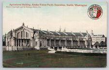 Seattle WA Agricultural Building Alaska Yukon Pacific Exposition c1909 Postcard picture