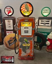 1940’s POLLY GASOLINE Bowser Gas Pump - Rustoration picture