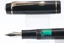 Vintage Kaweco Colleg 55A SF Black Extra Fine Piston Fill Fountain Pen picture