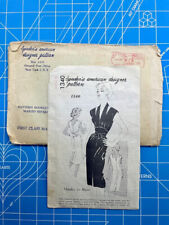 Vintage 50s Spadea's American Designer Cutout Halter Evening Dress Pattern 1340 picture