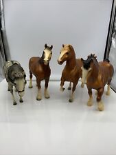 Lot Of 4 1970’s 1980’s Vintage Breyer Horse Figures + Bonus Horse *See Photos* picture