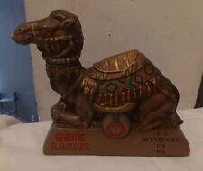 Vintage 1976 Shriners Old Mr. Boston Reclining Camel Decanter picture