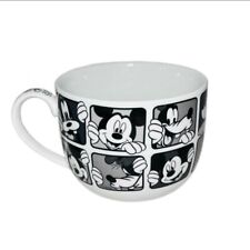 Vintage Disney Coffee Mug Mickey Mouse Goofy 4 1/2