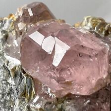 922 Gram Full Terminated Pinkish Apatite Crystals On Matrix From Pakistan picture