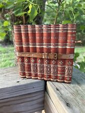 Antique Huntley & Palmers Original Books with Strap Biscuit Tin c1901 picture