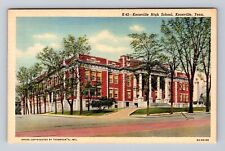 Knoxville TN-Tennessee, Knoxville High School, Antique Vintage Postcard picture