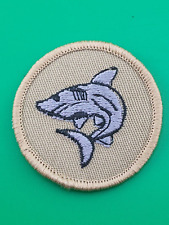 Shark Patrol Tan Patch BSA Boy Scouts Of America NEW picture