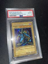 PSA 8 Tri Horned Dragon 1st Edition LOB-000 Wavy  picture