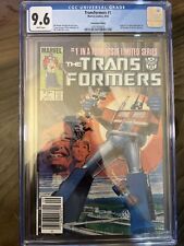 Transformers #1 (Newsstand) - CGC 9.6 - 1st Transformers in Comics picture
