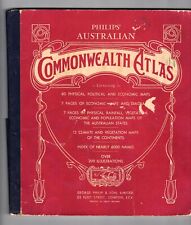 Philips Australian Commonwealth Atlas 1944 Softcover Edition picture