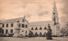 Postcard MA North Brookfield Congregational Church 1939 Vintage PC G1046 picture