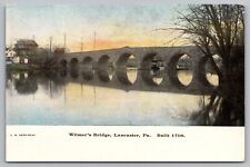 Postcard Witmers Bridge Lancaster PA Pennsylvania picture