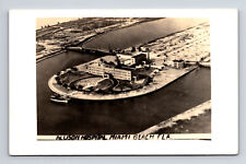 RPPC St. Francis Hospital Allison Island Miami Beach FL Postcard picture