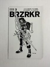 BRZRKR #2 (2021) 9.4 NM Boom Comics 1:20 Grampa Black White Secret Variant Cover picture