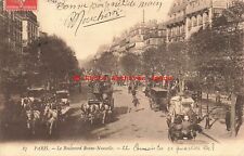 France, Paris, Le Boulevard Bonne-Nouvelle, 1907 PM, Stamp, LL No 87 picture