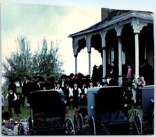 Postcard - Amish Worship Gathering, 