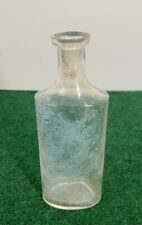 Vintage Druggist Medicine Cork Top Bottle- 6” Tall picture