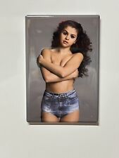 Selena Gomez Topless Photo Souvenir  Refrigerator Locker Magnet picture
