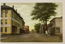 Vintage Divided Back Postcard, Unposted, Lower Broadway, Rensselaer, New York picture