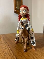Disney Pixar Toy Story Woody Jessie And Bullseye Figurines. picture