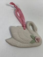 1928 Porcelain Ornament Stunning Swan Porcelain From The Jewelry Company picture