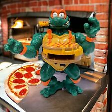 Playmates 1993 TMNT Pizza Tossin Mike with Belt Michelangelo Ninja Turtle Figure picture