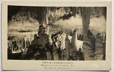 View in Cathedral Room Missouri Caverns Leasburg MO Missouri RPPC Postcard picture