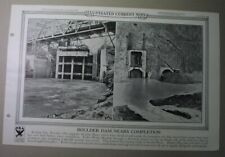 1935 poster: BOULDER DAM almost complete Hoover Dam, Colorado River, NRA  picture