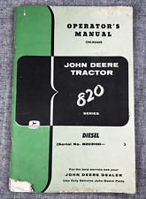 1950s John Deere Operator's Manual for Model 820 Diesel Tractor, Serial 8203100+ picture