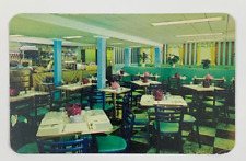 Wilrose Restaurant Interior Atlantic City New Jersey Postcard Unposted picture