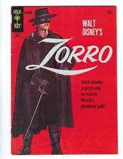 Walt Disney's Zorro #3 Gold Key 1966 Flat tight and glossy VF Combine Shipping picture