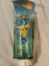 Nintendo Pokemon Small Animal Water Bottle New Rare Collectible 2002 Hamster picture
