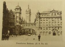 VTG Franfurter Rathaus P.S. No. 11 Street View Germany Unposted Postcard (A18) picture